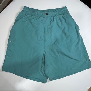 Tommy Bahama Men’s Small Swim Trunks Teal Nylon
